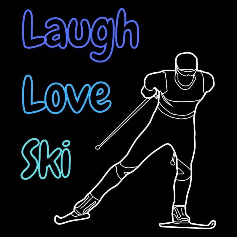 Laugh Love Ski