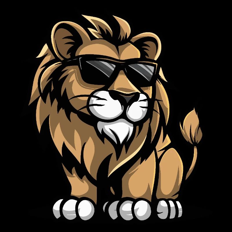 Lion Cool Comic