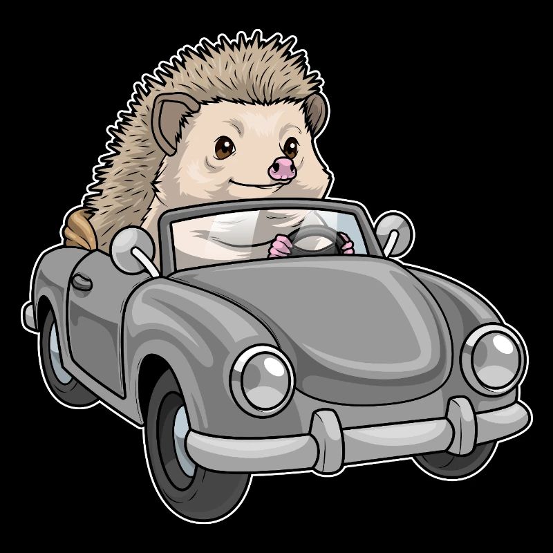 Hedgehog Car