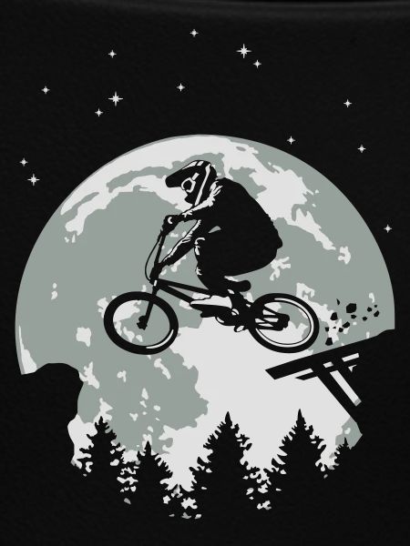 Vollmond-und BMX-flex