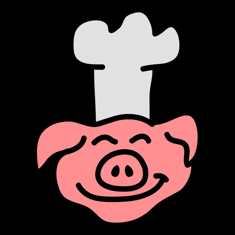 Pig Chef Head