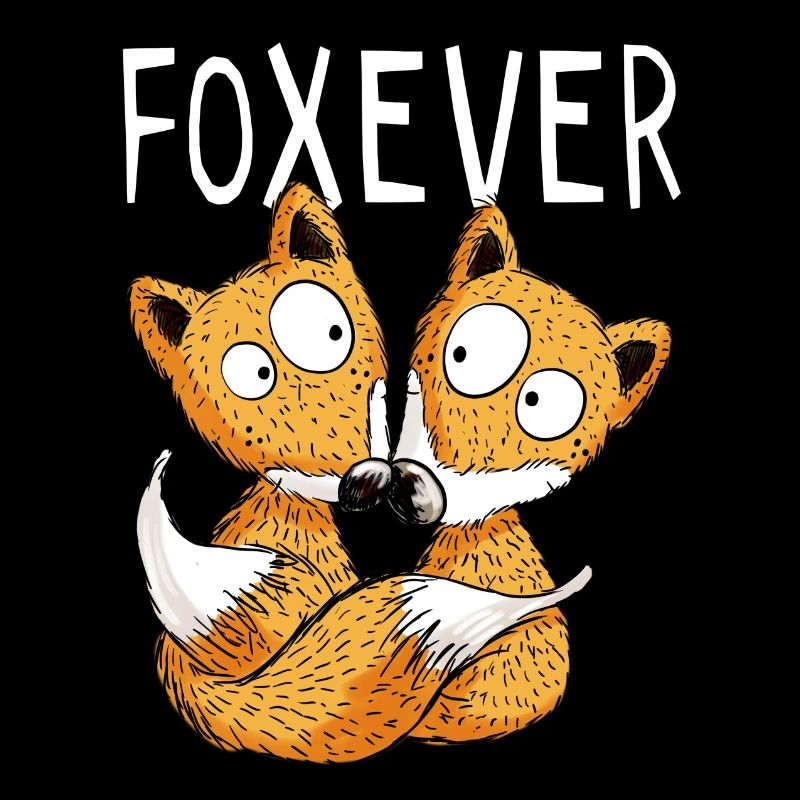 Foxever - Forever - Fuchs - Partnerschaft - Paar