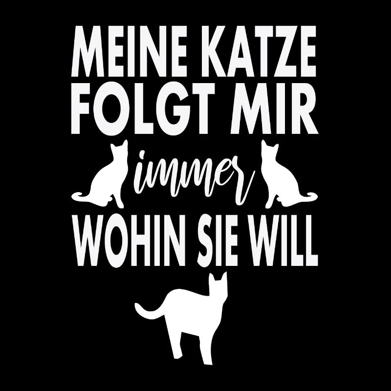 Meine Katze folgt mir immer