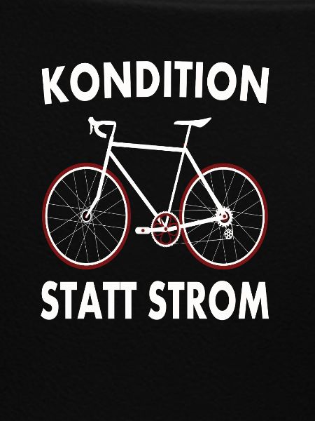 Kondition statt Strom