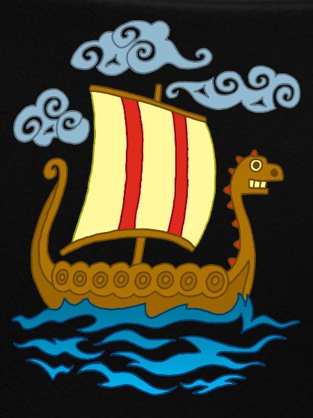 Funny Viking Drakkar