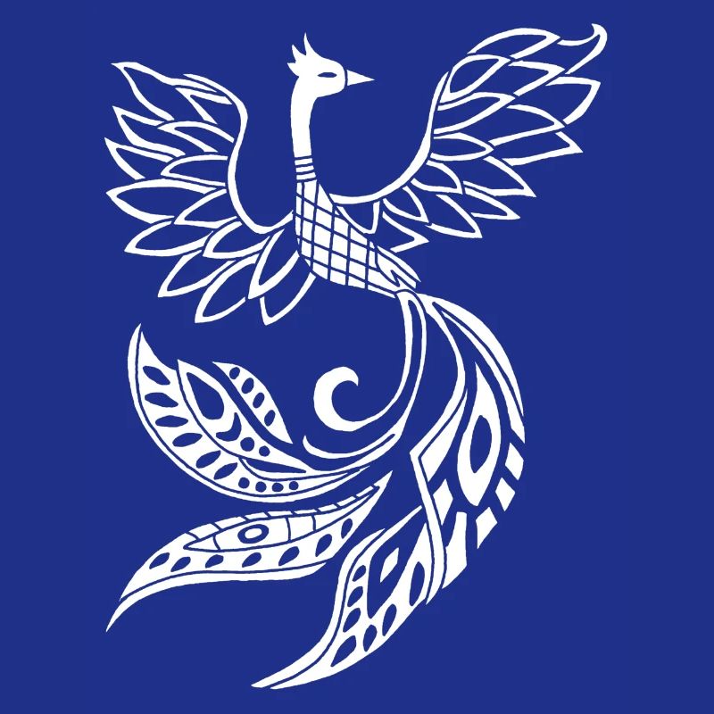 Weißer Phönixvogel