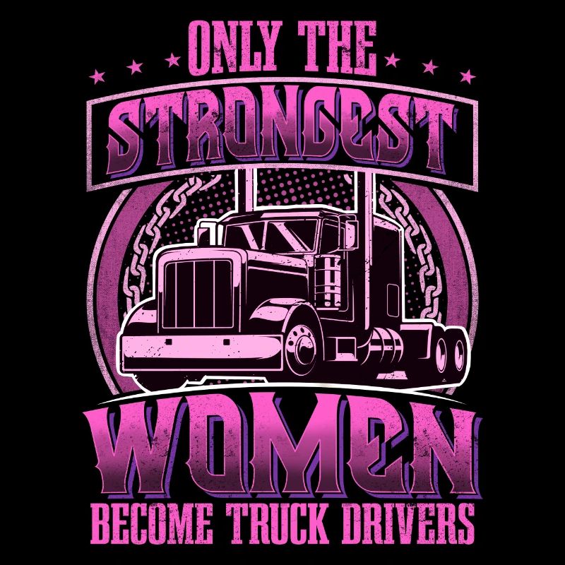 Seules les femmes les plus fortes deviennent conductrices de camion