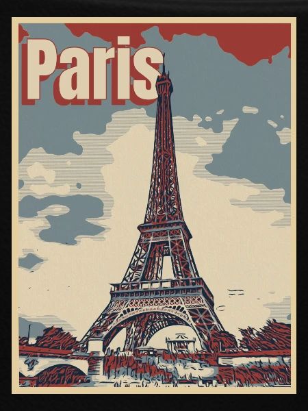 Paris Stadt der Liebe