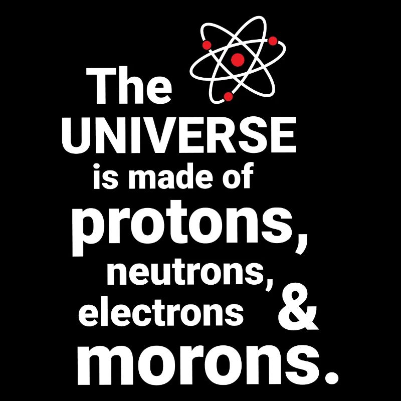 Das Universum besteht aus Protonen, Neutronnen