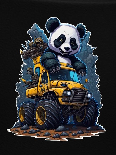 Panda Monstertruck