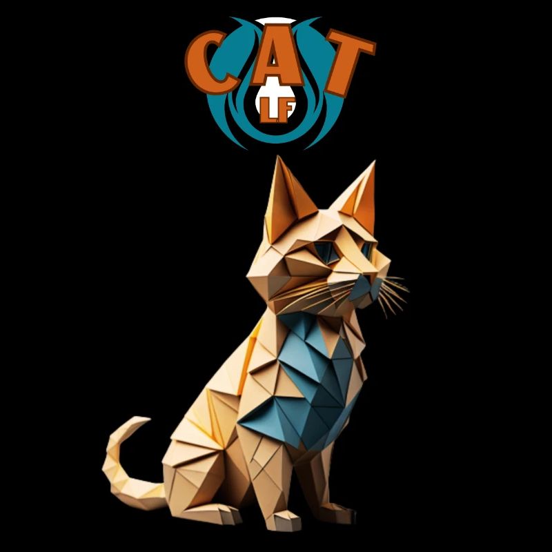 Chat origami les frangins 3
