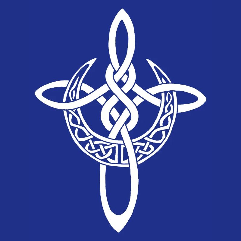 White Lunar Cross