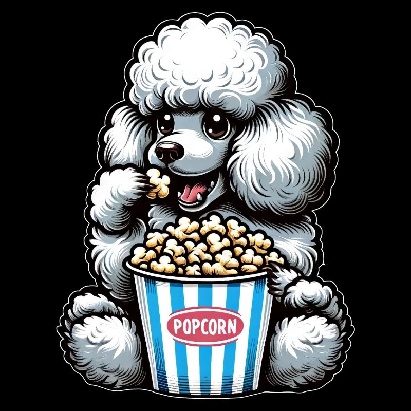 Caniche au cinéma, carnaval et pop-corn
