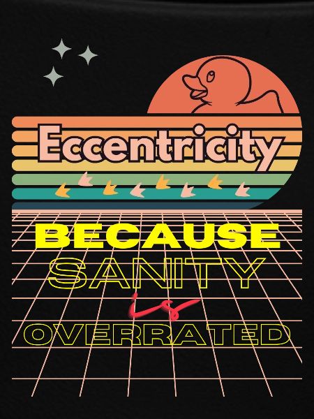 Eccentricity Neon Retro Print