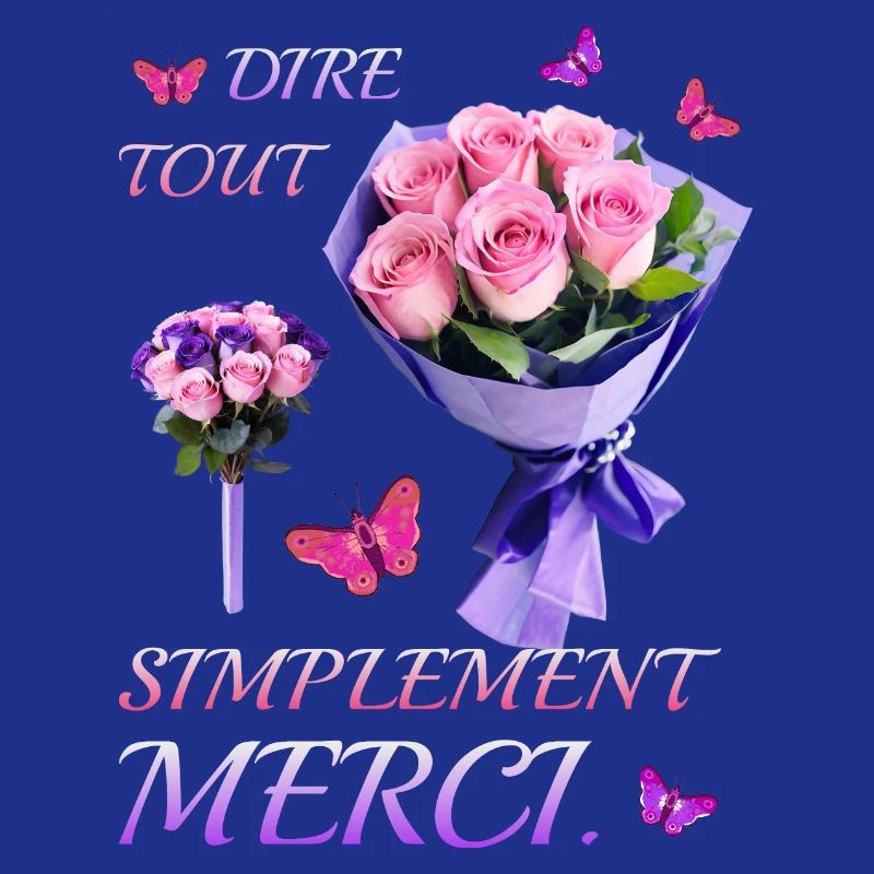 Dites simplement merci.