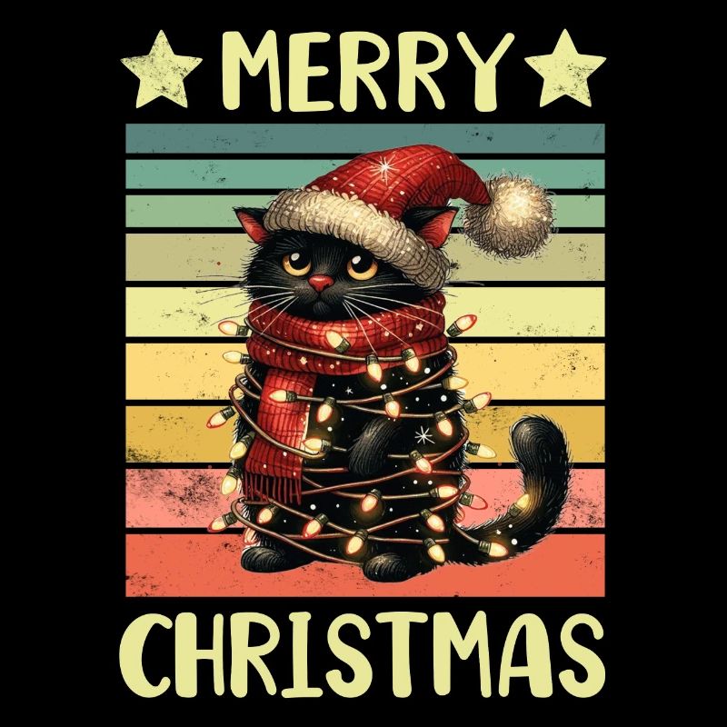 Noël du chat noir