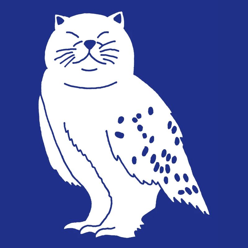 Eule Katze