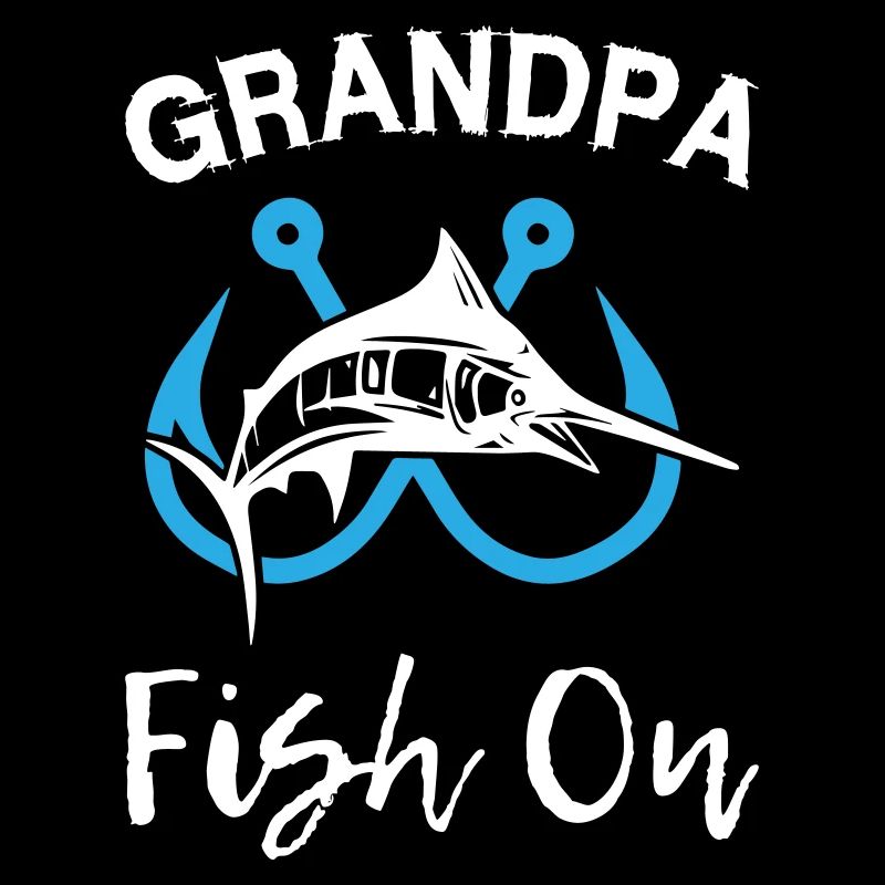 Grand-père Poisson À La Pêche