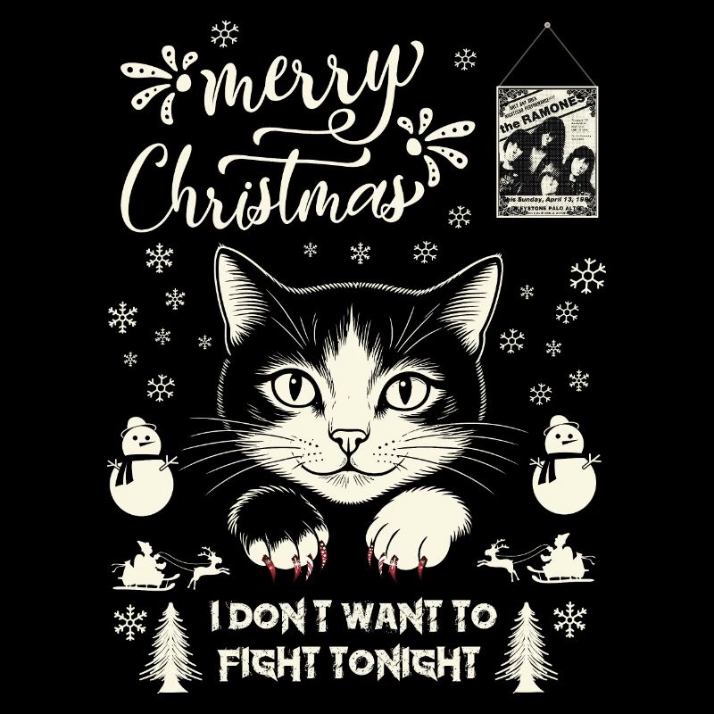 Frohe Weihnachten, ich will heute Abend nicht streiten