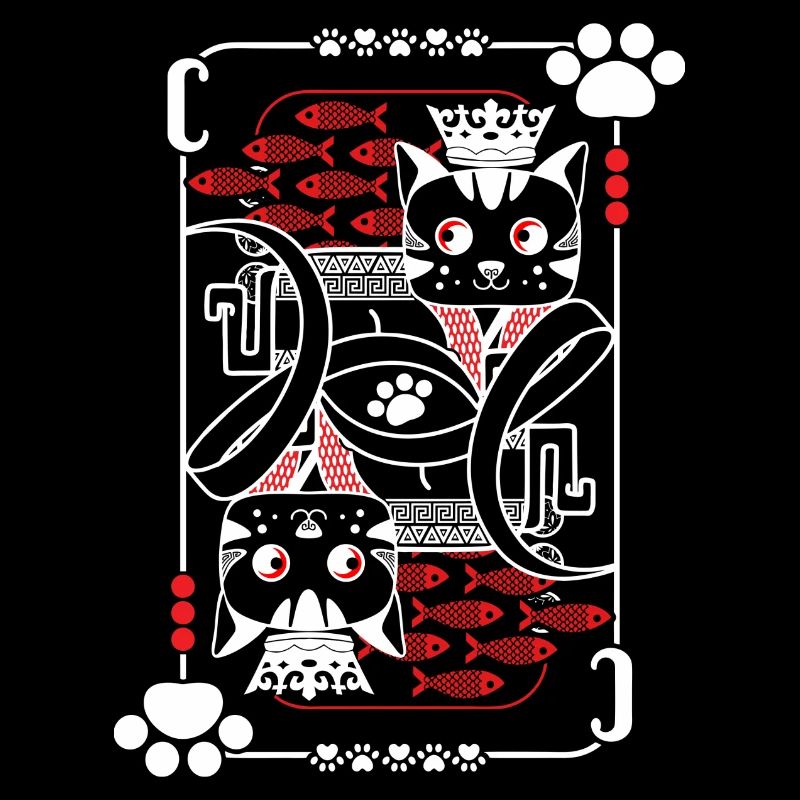 Dos de carte Chats