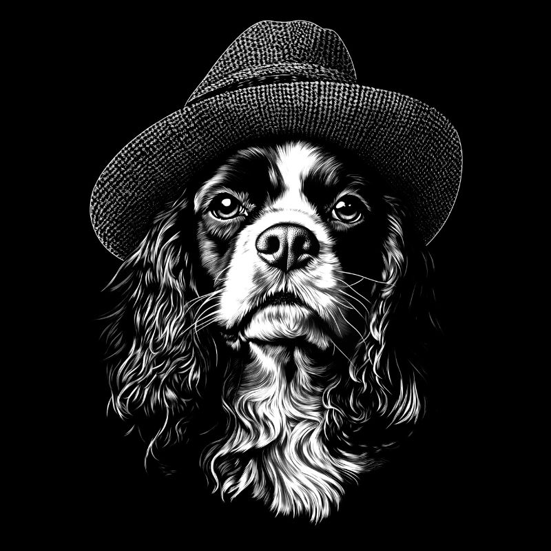 Cavalier King Charles Spaniel Hat Dog