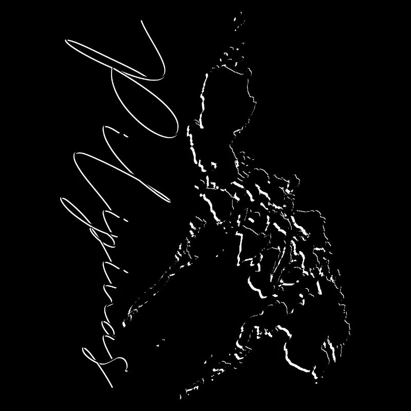 Philippines Map as Outline PH