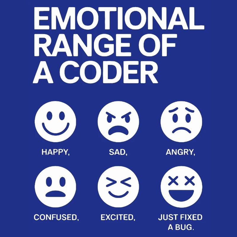 Emotional Range of a Coder