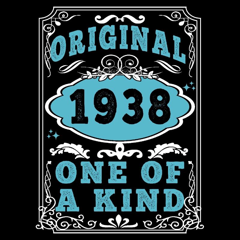 Original 1938 Vintage Retro. Birthday Tshirt 2