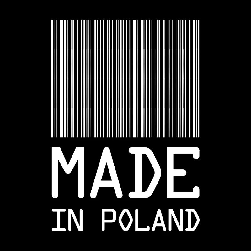Fabriqué en Pologne - Pologne - Pologne - Code-barres - Dash