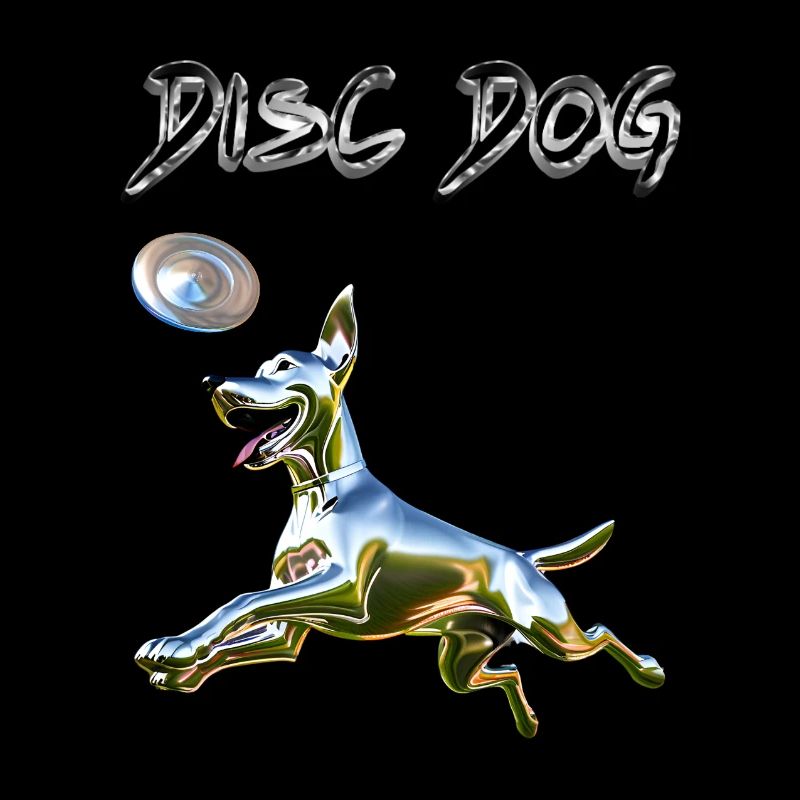 DISQUE CHIEN Chrome