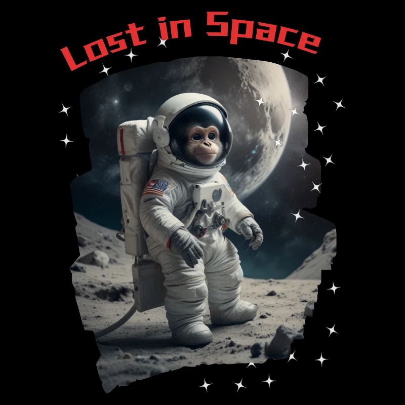 Lost in Space - Monkey as Astronaut