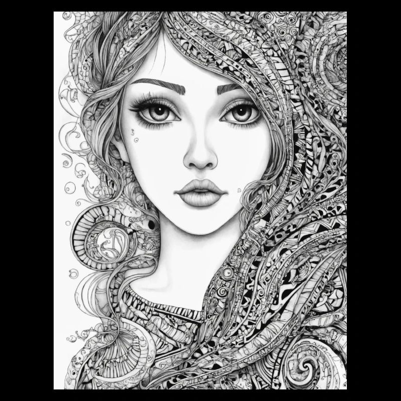 Abstract portrait