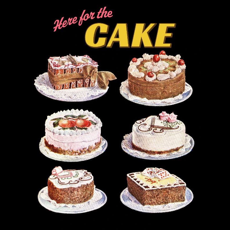 Cake collection with retro vibes