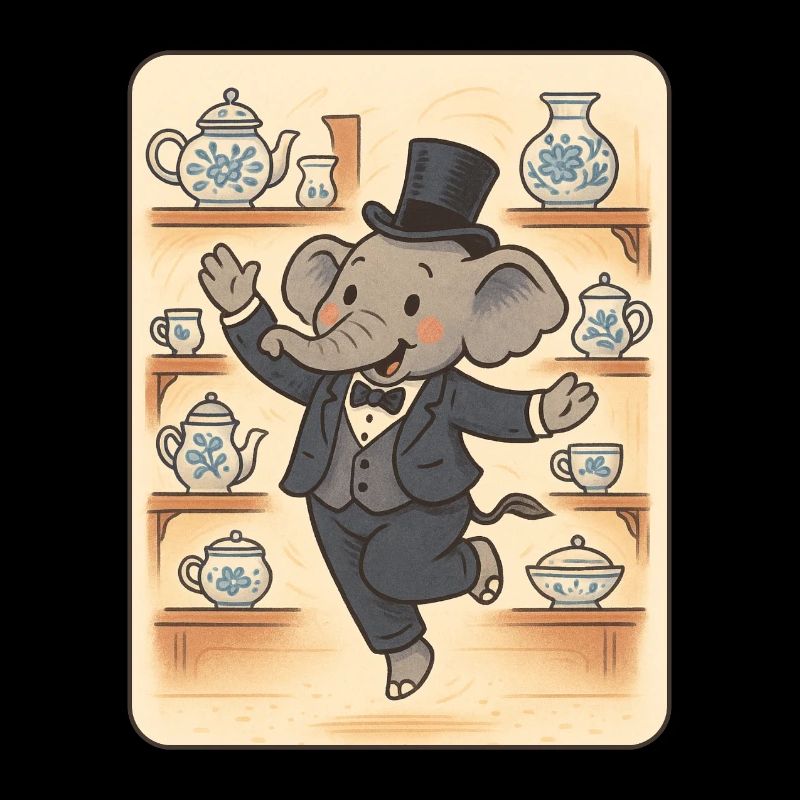 Dancing elephant in china shop