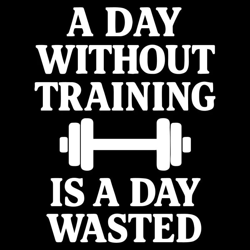 A day without strength training, bodybuilding