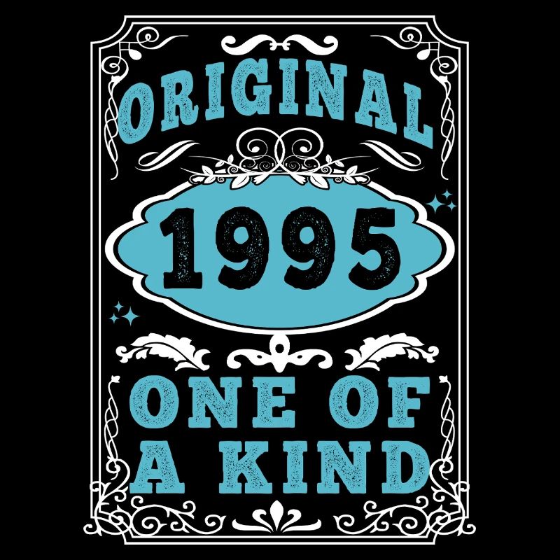 Original 1995 Vintage Retro. Birthday Tshirt 2