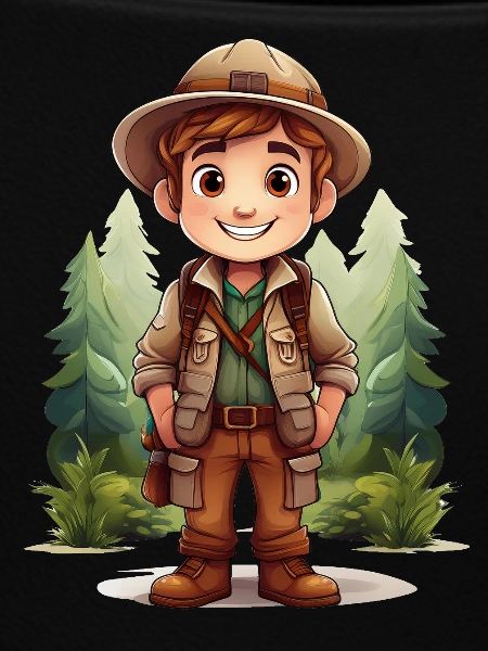 Adventurous explorer