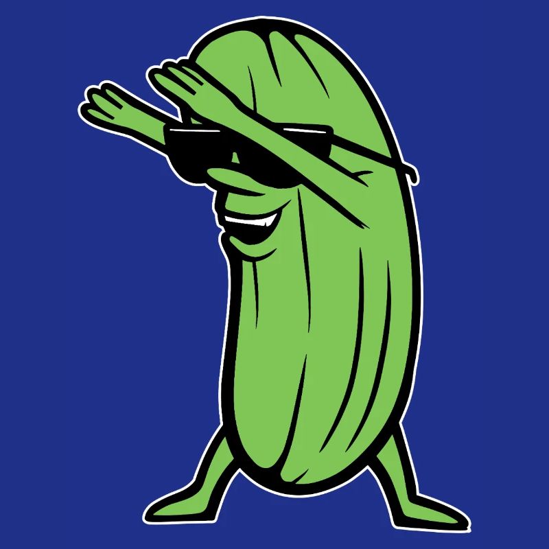 Dabbing Concombre Dabbing Dab Danse Hip-Hop Danse Pose