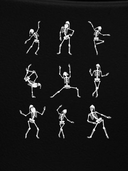 Dynamic dance silhouettes