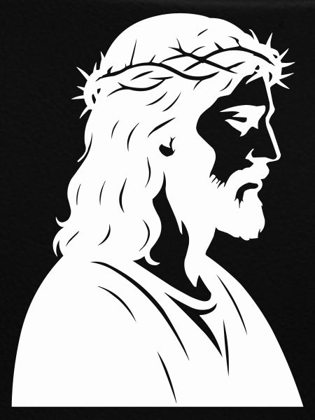 Jesus Christ Silhouette