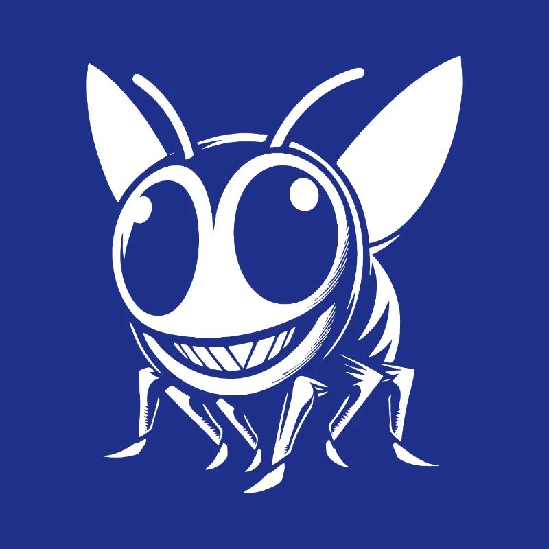 Funny Wasp Design – Comic Fun