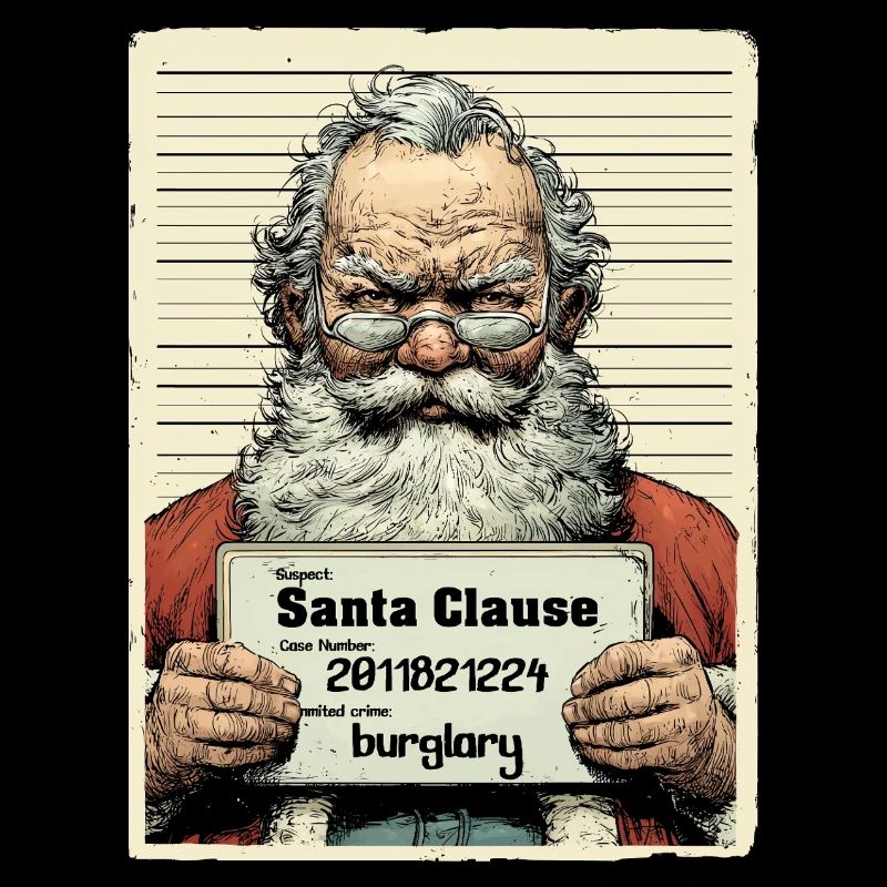 Le Père Noël arrêté