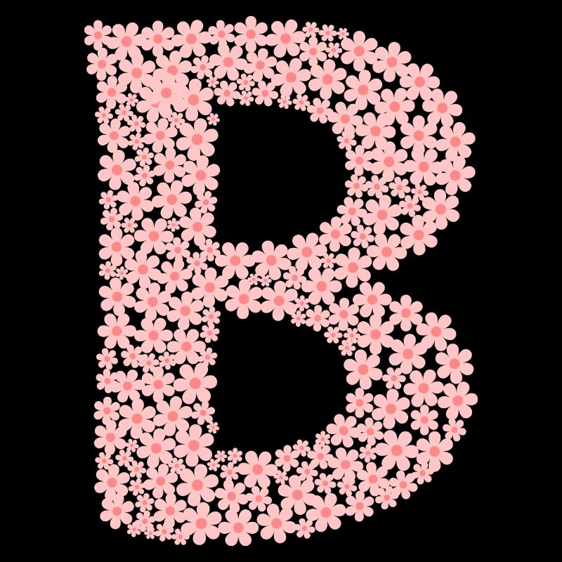 Blossom Monogram "B"