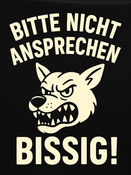 Bitte Nicht Ansprechen