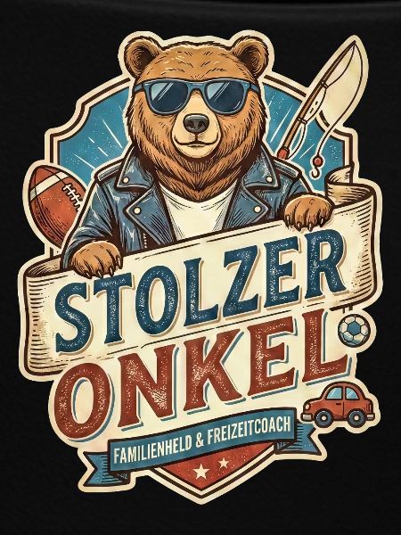 Stolzer Onkel Bär – Freizeitheld