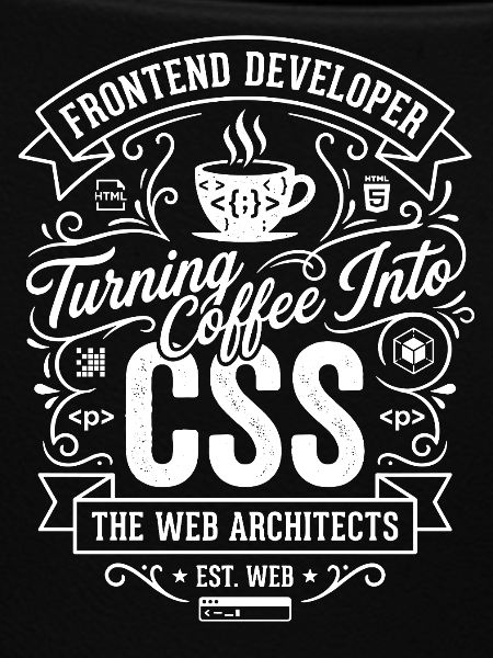 Frontend Coffee CSS Tee
