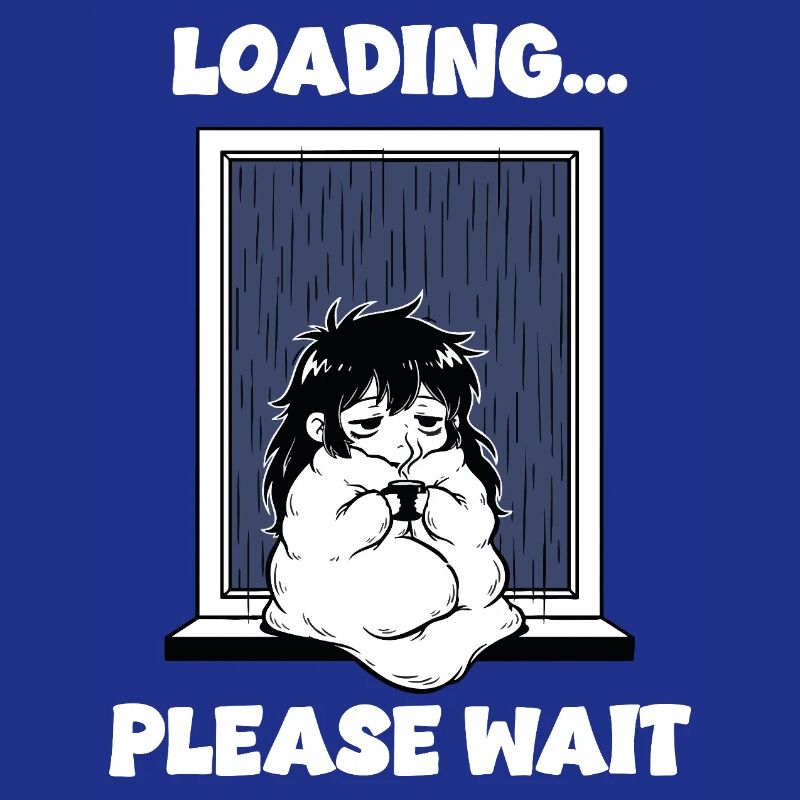 Rain Loading Please Wait Manga Mood