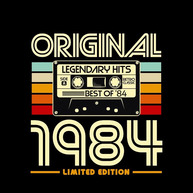 Original 1984 Retro Cassette