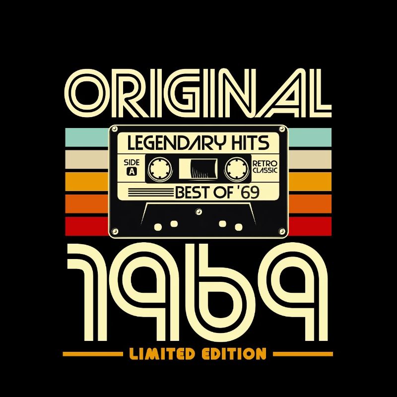 Originale Retro-Kassette von 1969
