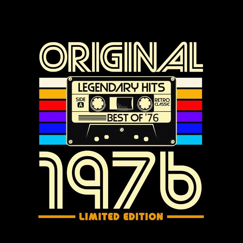 Original 1976 Cassette Retro Édition